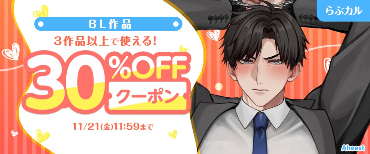 BL3作品以上30%OFFクーポン